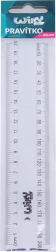 Transparante liniaal 20 cm
