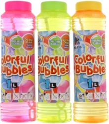 Bellenblaas Colorful Bubbles 1 l – mix van kleuren