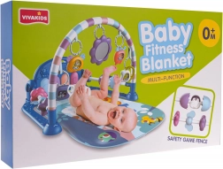 Tapis d’éveil interactif pour bébé avec piano et accessoires