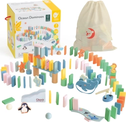 Wooden Domino Ocean by Classic World - 100 pieces