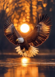 Puzzle Sunlit Wings 1000 Pieces