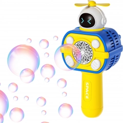 WOOPIE Astronaut Children's Bubble Machine Yellow