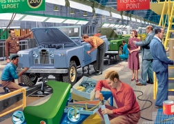 Puzzle Car Factory 1000 Pieces