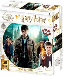 Prime 3D-puzzel Harry Potter: Harry, Hermelien en Ron 3D XL 300 stukjes