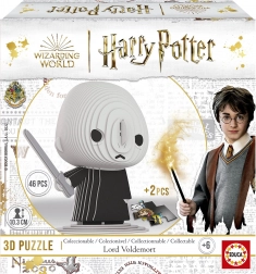 Puzzle 3D Harry Potter : Lord Voldemort 46 pièces