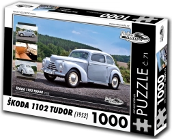 Puzzle Rétro Voiture Škoda 1102 Tudor 1952 1000 pièces