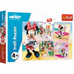 puzzel 60 stukjes disney minnie – schattige minnie