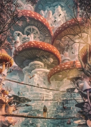 Puzzle Future Cities: Mushroom World 1000 pieces
