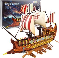 Jeu de construction – navire de guerre romain antique, 2073 pièces