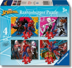 Ravensburger Puzzle Marvel: Spider-Man 4-in-1 (12–24 pieces)