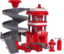 Brandweerkazerne met accessoires