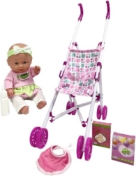 Pop Julka met buggy 30 cm