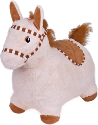 Plush Bouncy Horse JOKOMISIADA – Beige