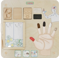 Masterkidz Educatieve Plaat - Tast Montessori