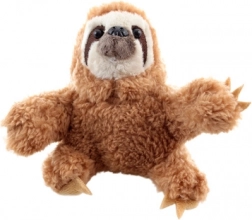 Pluche sleutelhanger luiaard 14 cm