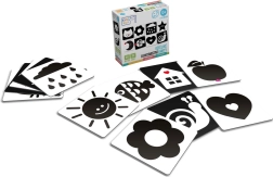 Grote contrasterende kaarten voor baby’s KukiKuk