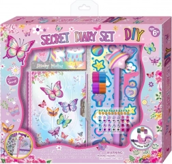 Dagboekset met decoraties