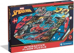 vloerlegpuzzel met interactief pen spiderman 24 stukjes