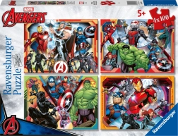 Puzzle Mighty Avengers 4x100 pieces Ravensburger