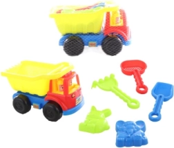 Auto voor in het zand set