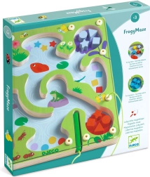 DJECO magnetic game FrogyMaze