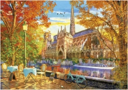 Puzzle Autumn Notre Dame 1000 pieces EDUCA