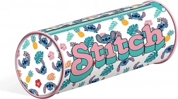 Ronde etui Lilo en Stitch wit