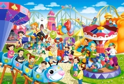 Puzzel Pretpark MAXI 40 stukjes
