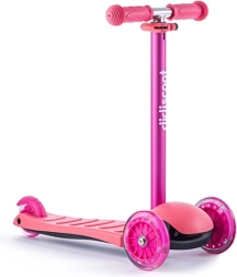 Pink children's scooter Didiscoot