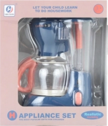 Kinderkoffiemachine op batterijen met licht en geluiden