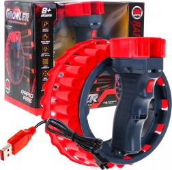 Elektrische kinderpistool Growler met 28 foam pijlen