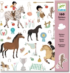 Paardenstickers van Djeco