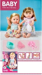 Doll with Long Hair and Accessories 33 cm