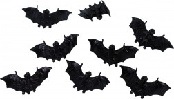 Decoratieve plastic vleermuizen voor Halloween