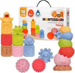 Grand ensemble de jouets sensoriels Tullo 18 pcs