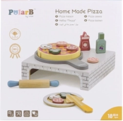 Houten pizzaoven met accessoires PolarB Home Made Pizza