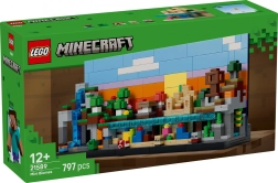 LEGO Minecraft Mini Biomes display set