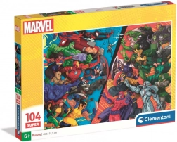 Clementoni puzzle Avengers vs. méchants 104 pièces