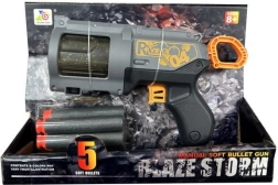 Pistool met foamkogels met 5 kogels