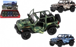 Auto Jeep Wrangler Camo édition métal/plastique 13cm
