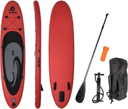 Paddleboard ENERO 320 cm rood-zwart-grijs