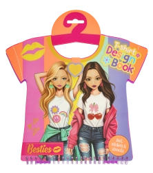 Besties T-Shirt Fashion Designer Book