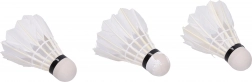 Witte badmintonshuttles – set van 3 stuks