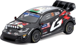 metalen model bburago 1:43 toyota gr yaris rally1 hybrid nummer 33 evans in cadeauverpakking