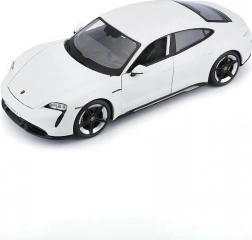 Welly Porsche Taycan Turbo S 1:24 crèmekleurig modelauto