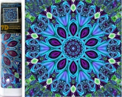 Diamantschilderen 7D Magische mandala 30 × 30 cm