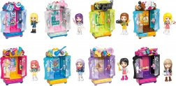 Qman UNA Series – kledingkast met minifiguur (1 bouwset)