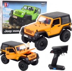 RC terreinwagen JEEP Wrangler Rock Crawler 1:14 – oranje