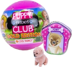 Hondjesfiguurtje in verrassing – Puppy Club Gold Edition