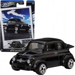 Hot Wheels National Icons – modelauto Fiat 500 D Modificado (1960) 1:64, zwart